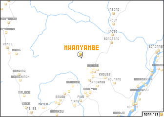 map of Mwanyambé