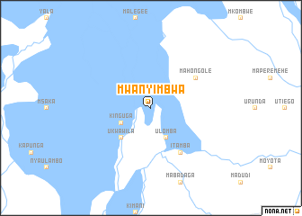 map of Mwanyimbwa