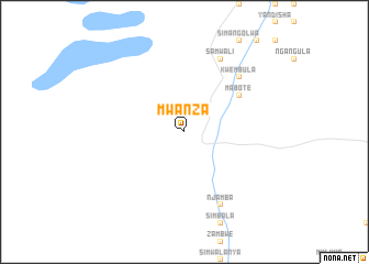 map of Mwanza