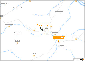 map of Mwanza