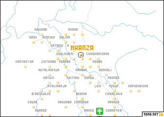 map of Mwanza