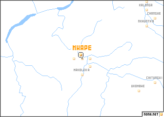 map of Mwape