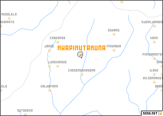 map of Mwapi Mutamuna