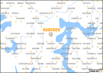 map of Mwarara