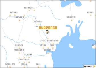 map of Mwarongo