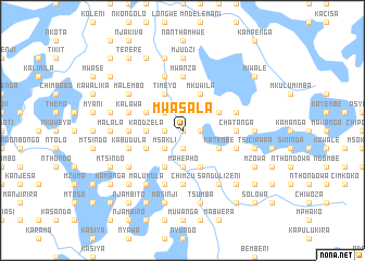 map of Mwasala