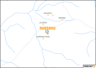 map of Mwasamu