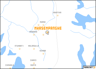 map of Mwase Mpangwe