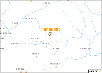 map of Mwaswero