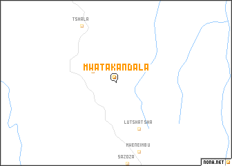 map of Mwata-Kandala