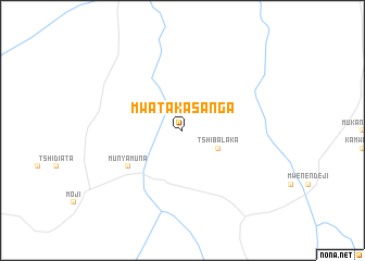 map of Mwata-Kasanga