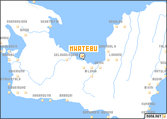 map of Mwatebu