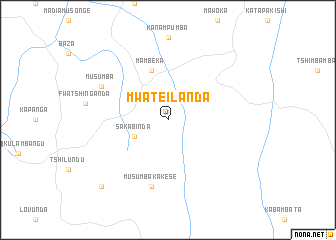map of Mwate-Ilanda