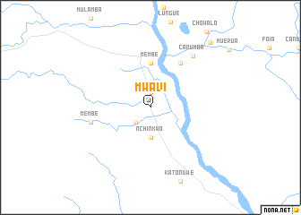 map of Mwavi