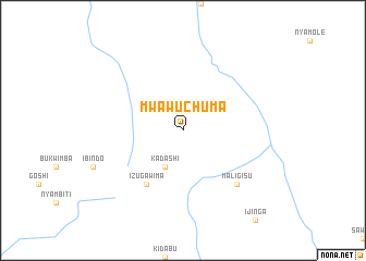 map of Mwawuchuma