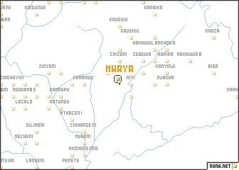 map of Mwaya