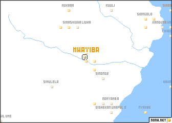 map of Mwayiba