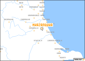 map of Mwazanduwa