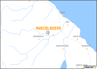 map of Mwazolokere