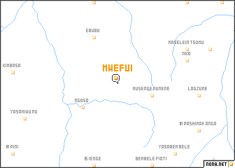 map of Mwefu I