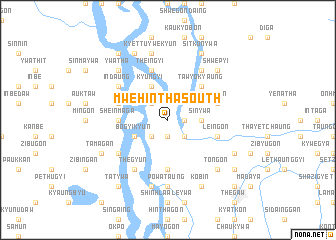 map of Mwehintha South