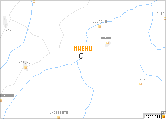 map of Mwehu