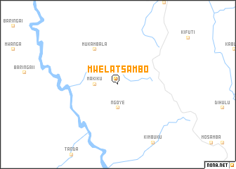 map of Mwela-Tsambo