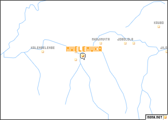 map of Mwelemuka