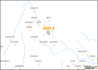 map of Mwele