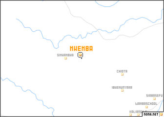 map of Mwemba