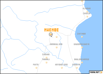 map of Mwembe