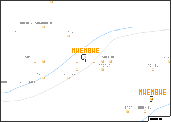 map of Mwembwe