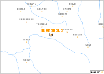 map of Mwena-Bolo