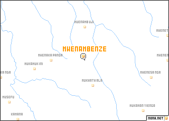map of Mwena-Mbenze