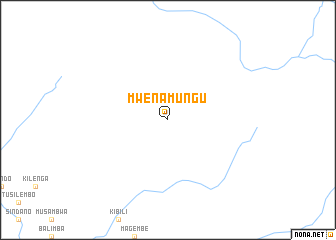map of Mwenamungu