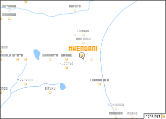 map of Mwendani