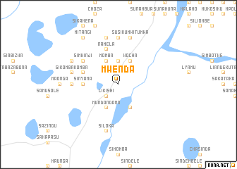 map of Mwenda