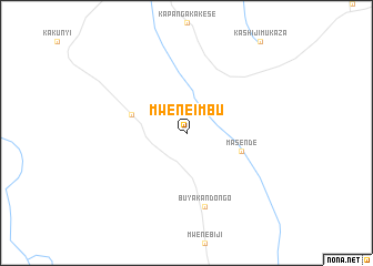 map of Mwene-Imbu