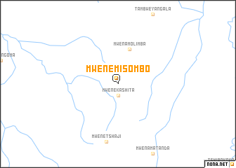 map of Mwene-Misombo