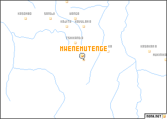 map of Mwene-Mutenge