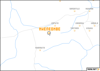 map of Mweneombe