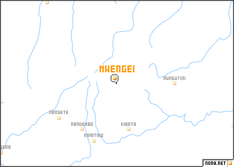 map of Mwengei