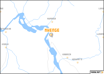 map of Mwenge