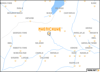 map of Mwenichuwe