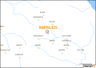 map of Mwenilezi