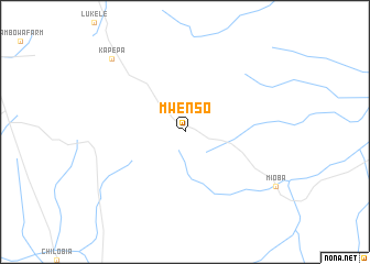 map of Mwenso