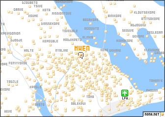 map of Mwen