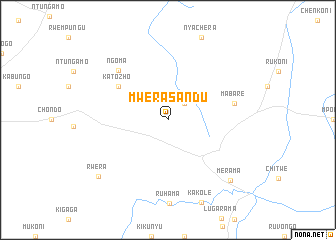 map of Mwerasandu