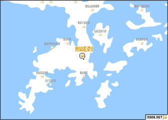 map of Mweri