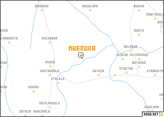 map of Mweruka
